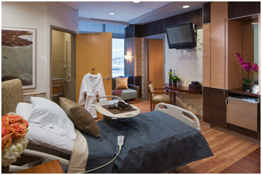 Custom Millwork in Private Patient Room