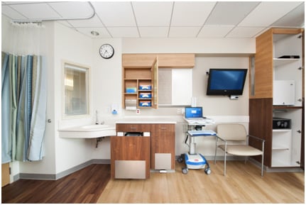 Functional Patent Room Design Encourages Cleanliness and Reduces Stress