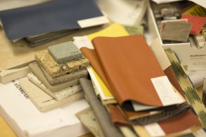 Swatches for Hospital Furniture