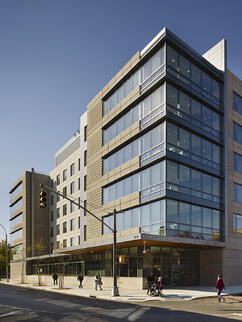 Exterior of Henry J. Carter Hospital