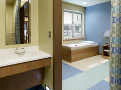 Bathroom in Behavioral Health Facility