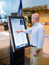 Touchscreen Information Kiosk