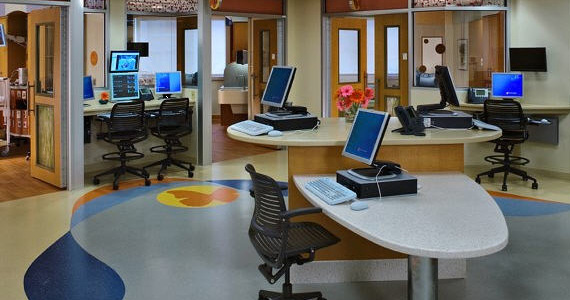 Modern Hospital Workspace Design