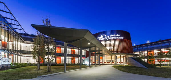 Zucker Hillside Hospital at Night