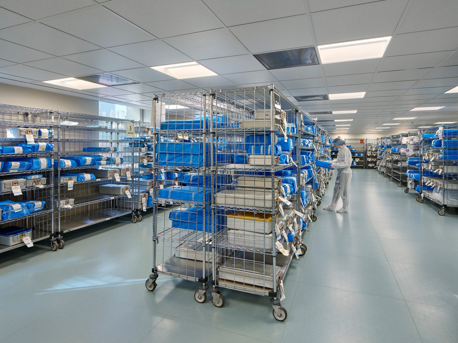 Design Feature Central Sterile Processing Department at Mt. Sinai West