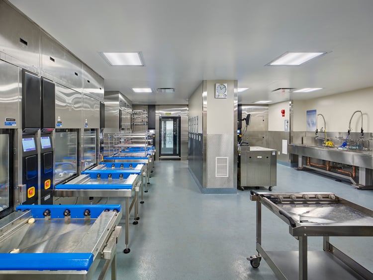 Design Feature Central Sterile Processing Department at Mt. Sinai West