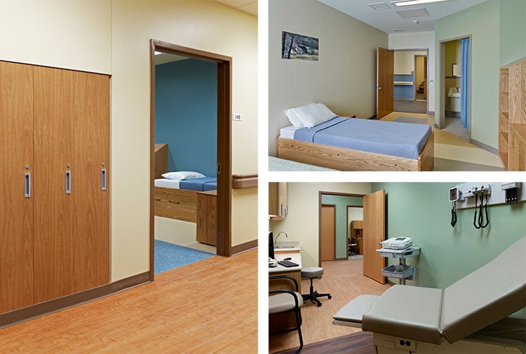 Behavioral Health Hospital Facility Rooms Picture Grid