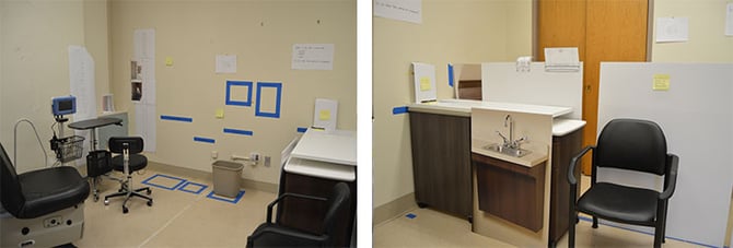 Design Mock-Up Patient Exam Room