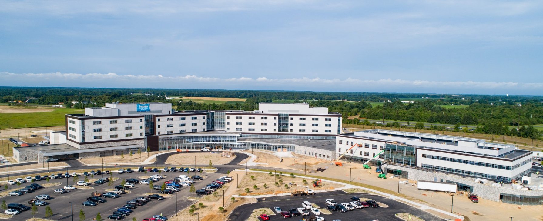 Prefabrication at Inspira’s Mullica Hill Hospital Accelerating Speed