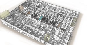 Medical Lab architectural drawing 