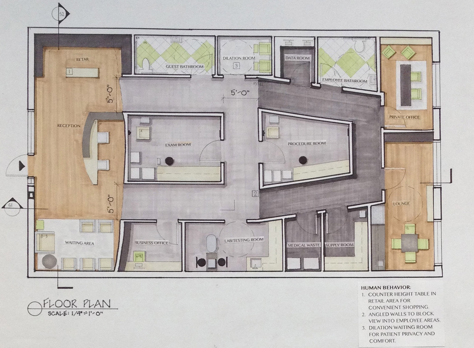 Ophthamology Office Floor Plan